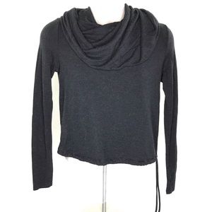 CAbi Ash Top Recess Topper Hoodie Cowl Neck